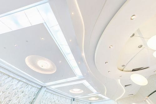 ceiling POP design for small hall